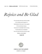 Rejoice and Be Glad SATB choral sheet music cover